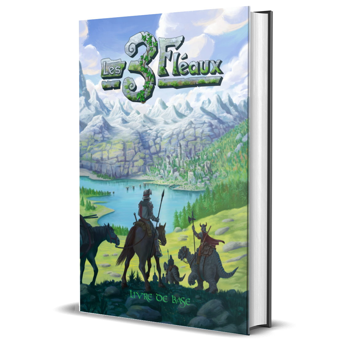 couverture du jdr Les 3 Fléaux